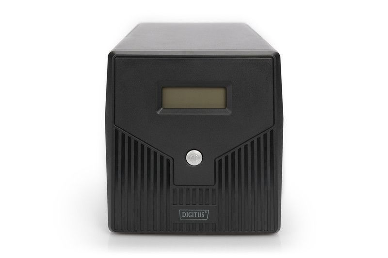 Digitus Джерело безперебійного живлення Line-Interactive, 1000VA/600W, LCD, 4xSchuko, RJ45, RS232, USB RC_DN-170074 фото