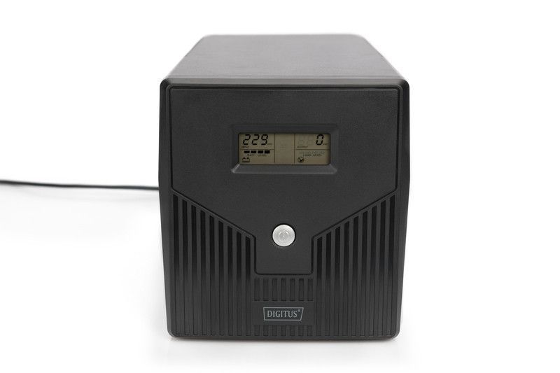 Digitus Джерело безперебійного живлення Line-Interactive, 1000VA/600W, LCD, 4xSchuko, RJ45, RS232, USB RC_DN-170074 фото