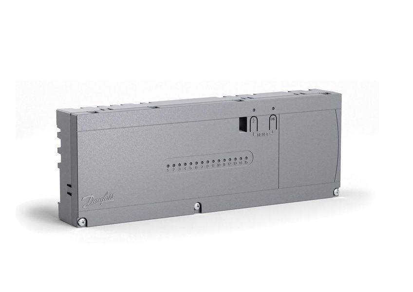 Головний контролер Danfoss Icon2, Basic, 15-канальний, дротовий, Bluetooth, Zigbee, 230В. RC_088U2100 фото