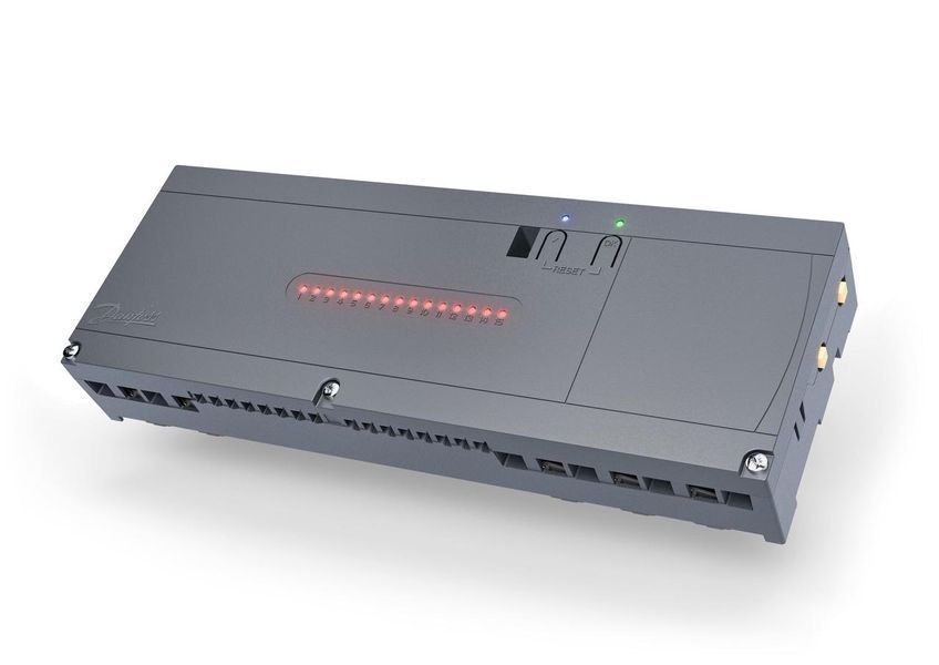 Головний контролер Danfoss Icon2, Basic, 15-канальний, дротовий, Bluetooth, Zigbee, 230В. RC_088U2100 фото