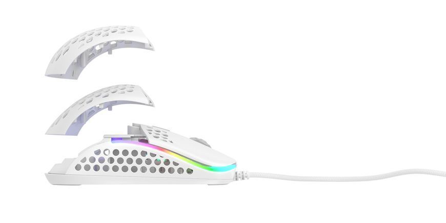 Cherry Xtrfy Миша ігрова M42 RGB USB White RC_XG-M42-RGB-WHITE фото
