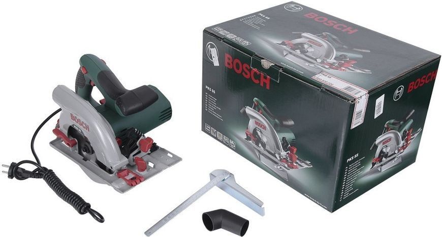 Пила дисковая Bosch PKS 55 1200Вт 160мм 3.9кг RC_0.603.500.020 фото
