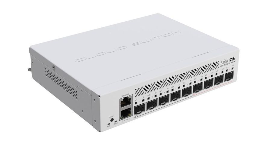 Коммутатор MikroTik netFiber9 Cloud Router Switch CRS310-1G-5S-4S+IN RC_CRS310-1G-5S-4S+IN фото