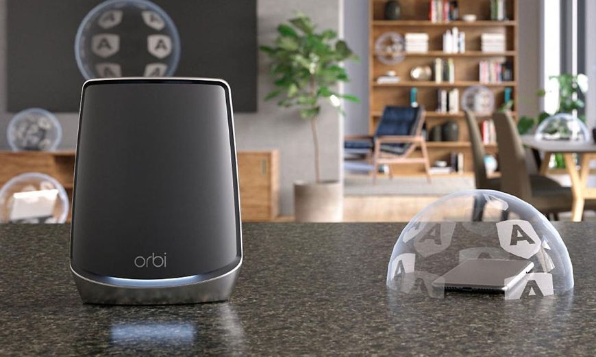 Система WiFi-Mesh Orbi RBK863SB AX6000, 3мод, чорний NETGEAR RC_RBK863SB-100EUS фото