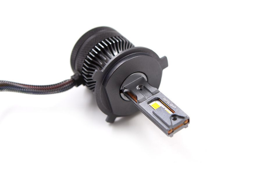 Комплект світлодіодних ламп Infolight S3 H4 60W MA_Inf S3 H4 фото