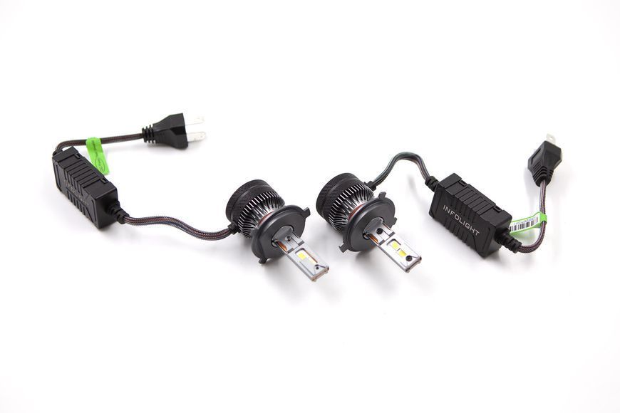 Комплект світлодіодних ламп Infolight S3 H4 60W MA_Inf S3 H4 фото
