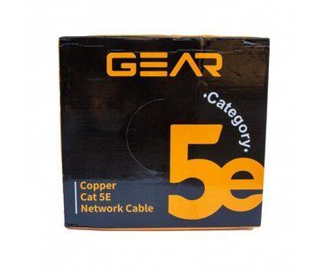 Кабель витая пара GEAR FTP 4x2x0,51 Cat5E, CU Premium, для внутренних работ, 305m U_32660 фото