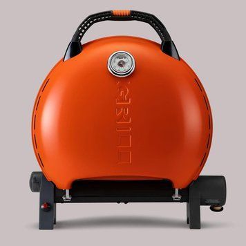 Портативний переносний газовий гриль O-GRILL 600T, помаранчевий + шланг в подарунок! GR_009059 фото