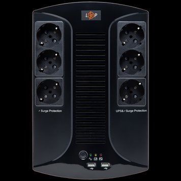 Лінійно-інтерактивне ДБЖ LP 850VA-6PS (595Вт) LP_4325 фото