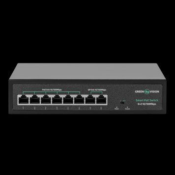 Коммутатор сетевой POE GV-015-D-06+2P LP_21310 фото