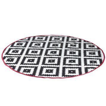 Коврик для пикника Bo-Camp Falconwood Round Black/White (4271100) DS_DAS301399 фото