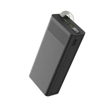 Повербанк Aspor A306 Fast Charge 30000mAh (USB-C/USB/Type-C/Lightning/22.5W)- чорний (900124) PR_900124 фото
