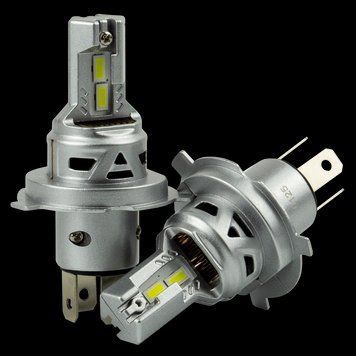 LED лампи автомобільні DriveX HS-01 H4 50W (2x25W) 6000K кільк., комплект 2 шт DR_DR-00002592 фото
