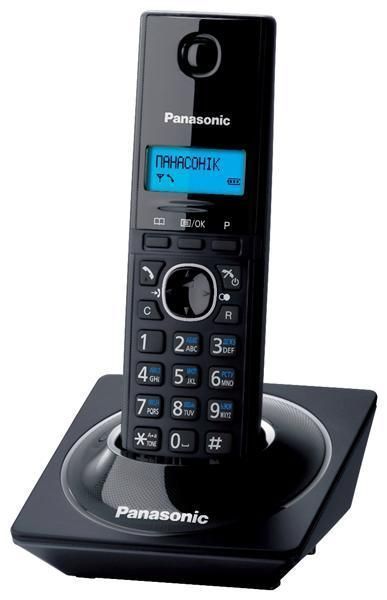 Радіотелефон DECT Panasonic KX-TG1711UAB, чорний RC_KX-TG1711UAB фото