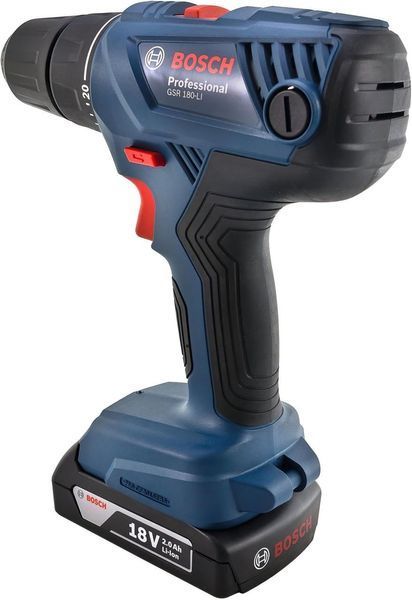 Шуруповерт-дрель аккумуляторная Bosch GSR 180-LI 18В RC_0.601.9F8.109 фото