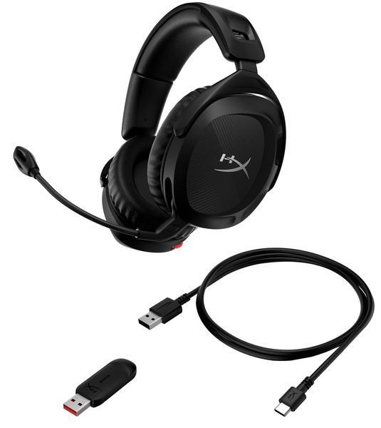 Гарнитура игровая HyperX Cloud Stinger 2, WL/USB-A, черный RC_676A2AA фото
