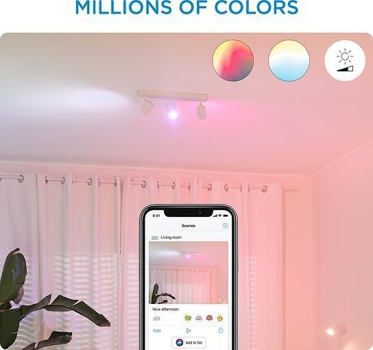 Светильник точечный накладной умный WiZ IMAGEO Spots, 3х5W, 2200-6500K, RGB, Wi-Fi, белый RC_929002658901 фото