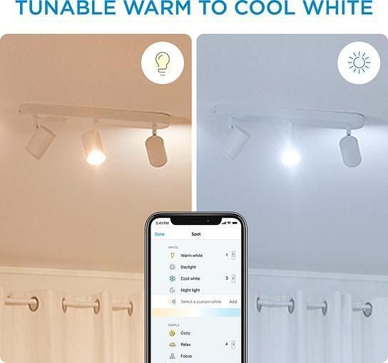 Светильник точечный накладной умный WiZ IMAGEO Spots, 3х5W, 2200-6500K, RGB, Wi-Fi, белый RC_929002658901 фото