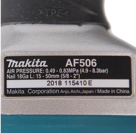 Пневматичний цвяхозабивач Makita AF506 RC_AF506 фото