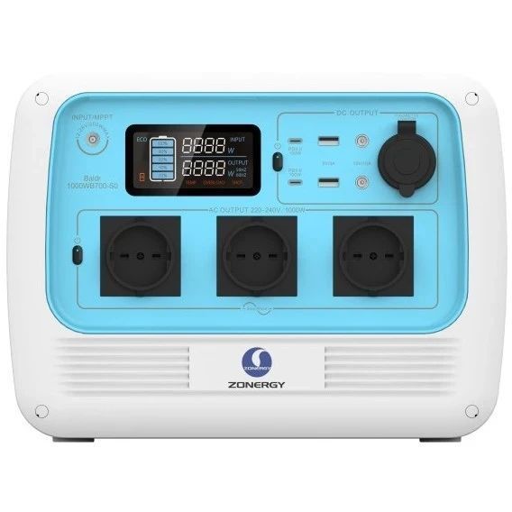 Зарядна станція Zonergy 1500 Вт (716 Вт*г) U_37260 фото