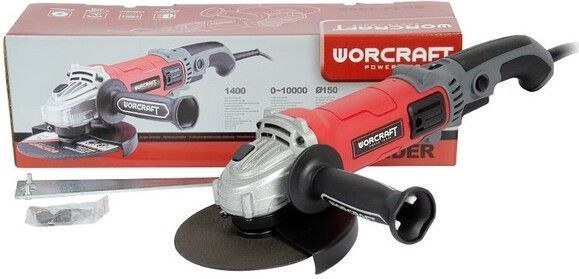 Шлифмашина угловая Worcraft AG14-150S (13120) WM_13120 фото