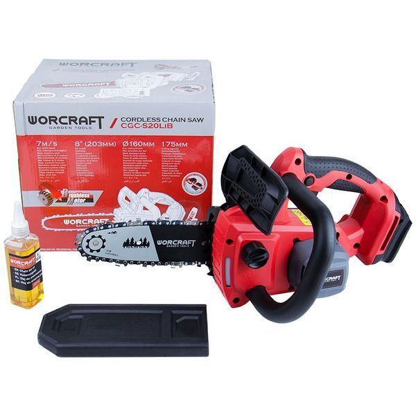Акумуляторна безщіткова пила ланцюгова WORCRAFT CGC-S20LiB WM_13241 фото