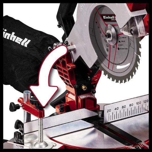Пила торцева акумуляторна Einhell TE-MS 18/210 Li-Solo (без АКБ та зарядного пристрою) HY_090106630 фото