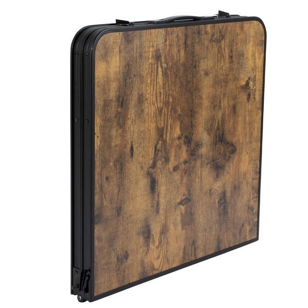 Стіл Bo-Camp Greene 120x60 cm Black/Wood look (1404210) DS_DAS301531 фото