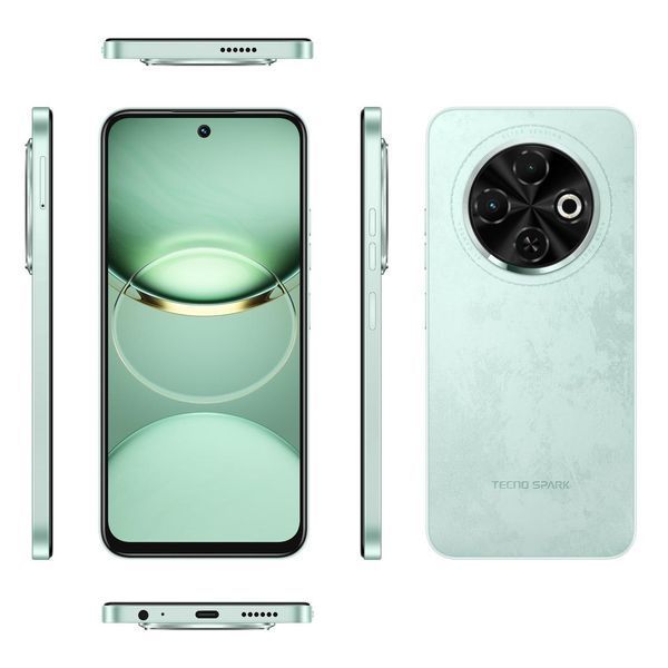 Смартфон Spark 30C (KL5n) 6.67" 6/128ГБ, 2SIM, 5000мАч, Magic Skeen Green TECNO RC_4894947051814 фото