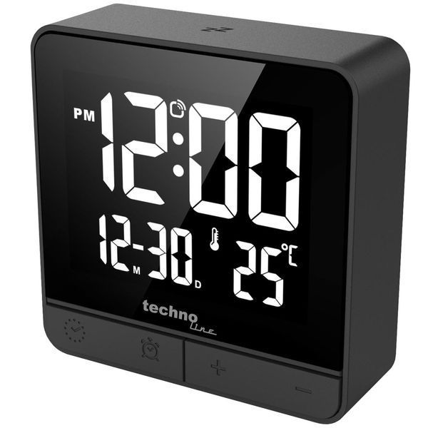 Часы настольные Technoline WT375 Black (WT375) DS_DAS302469 фото