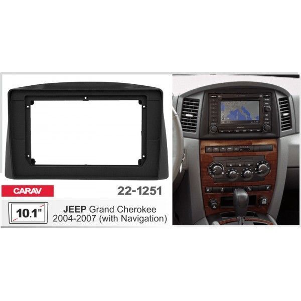 Переходная рамка Jeep Grand Cherokee Carav 22-1251 AV_22-1251 фото