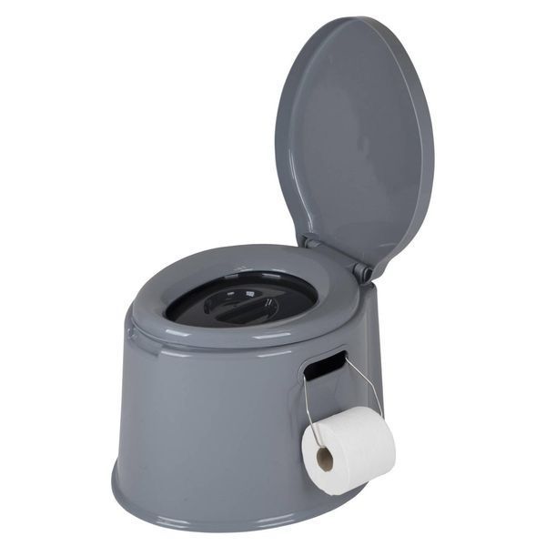 Біотуалет Bo-Camp Portable Toilet 7 Liters Grey (5502800) DS_DAS301474 фото