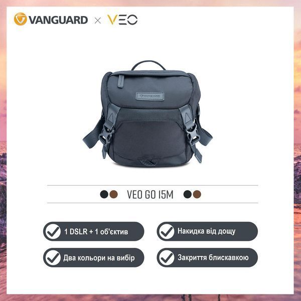 Сумка Vanguard VEO GO 15M Black (VEO GO 15M BK) DS_DAS302035 фото