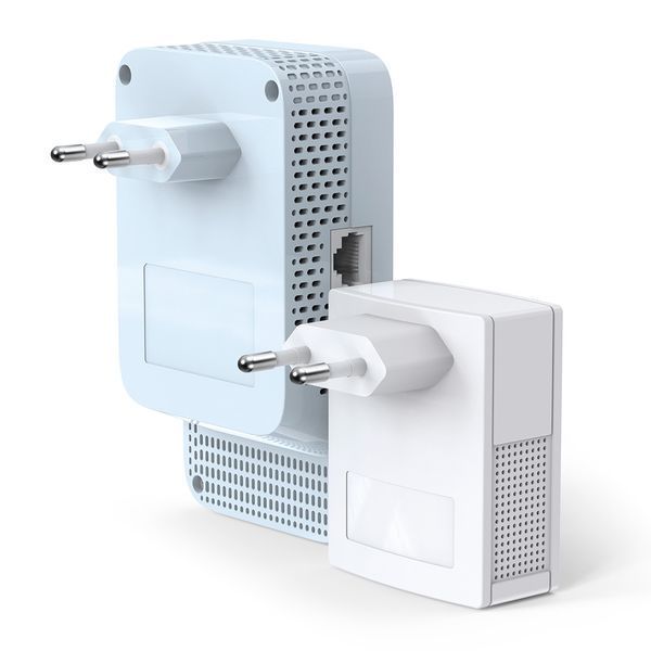 Комплект адаптеров Powerline TP-LINK TL-WPA7517KIT (TL-WPA7517 + TL-PA7017) AC1200, AV1000, 1xGE MESH RC_TL-WPA7517KIT фото