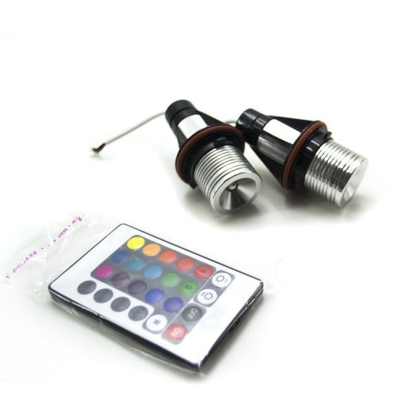Заміна ламп LED(Marker) Galaxy BMW E39-E87 RGB 2*5w IR (Пульт) KL_1397 фото