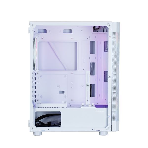 Корпус Zalman I4 TG без БП, 2xUSB3.0, 1xUSB2.0, 4x140мм RGB, VGA 320мм, LCS ready, TG Side Panel, ATX, білий RC_I4TGWHITE фото