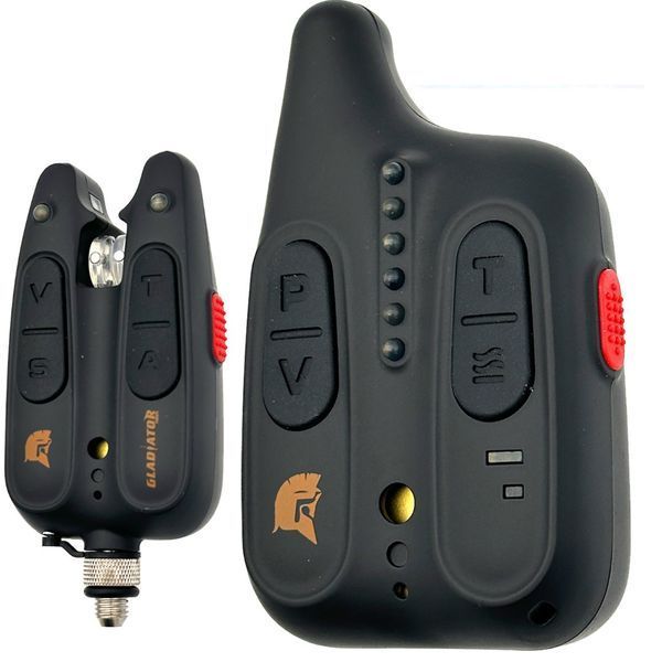Набір сигналізаторів GLADIATOR RF1118 4+1 Black з пейджером PR_RF11184 фото