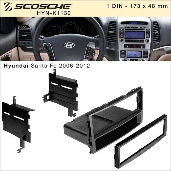 Переходная рамка Hyundai Santa Fe Scosche HYN-K1130 AV_HYN-K1130 фото