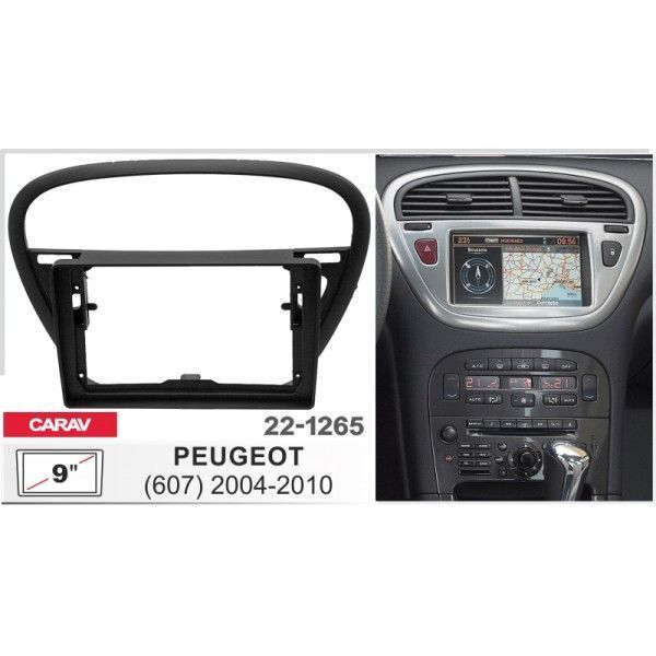 Перехідна рамка Peugeot 607 Carav 22-1265 AV_22-1265 фото