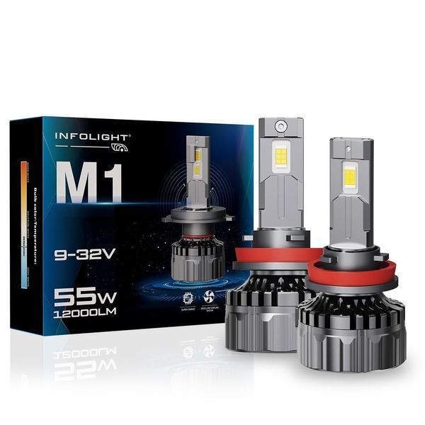Комплект світлодіодних ламп Infolight M1 H11 55W MA_Inf M1 H11 фото