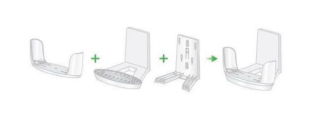 Комплект для настінного монтажу WiFi-систем Orbi NETGEAR RC_RBKWM-10000S фото