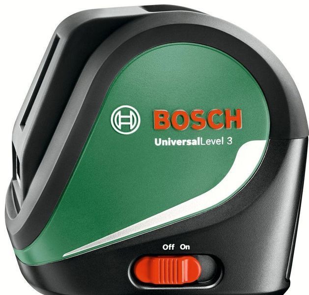 Нівелір лазерний Bosch UniversalLevel 3, до 10м, &plusmn;0.5мм/м RC_0.603.663.900 фото
