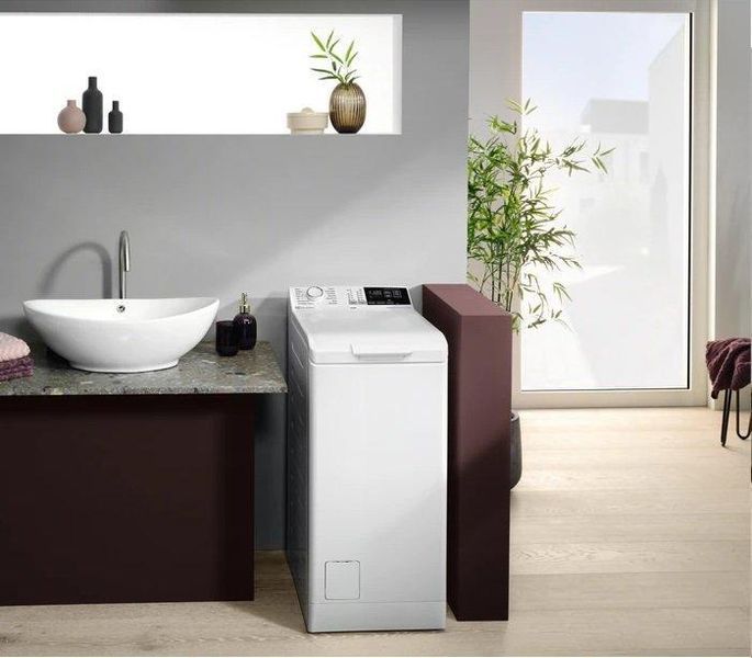 Пральна машина Electrolux вертикальна, 7кг, 1200, A+++, 60см, дисплей, інвертор, білий RC_EW6T4272U фото