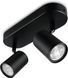 Светильник точечный накладной умный WiZ IMAGEO Spots, 2х5W, 2200-6500K, RGB, Wi-Fi, черный RC_929002659101 фото 6