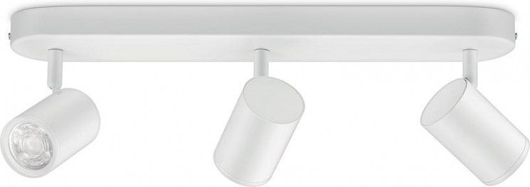 Светильник точечный накладной умный WiZ IMAGEO Spots, 3х5W, 2200-6500K, RGB, Wi-Fi, белый RC_929002658901 фото