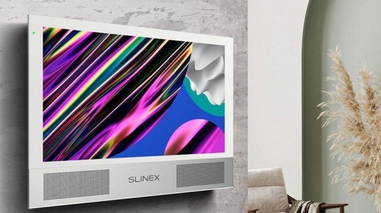 Відеодомофон Slinex Sonik 10, IPS 10", детектор руху, змінні панелі, білий RC_SONIK10_W фото