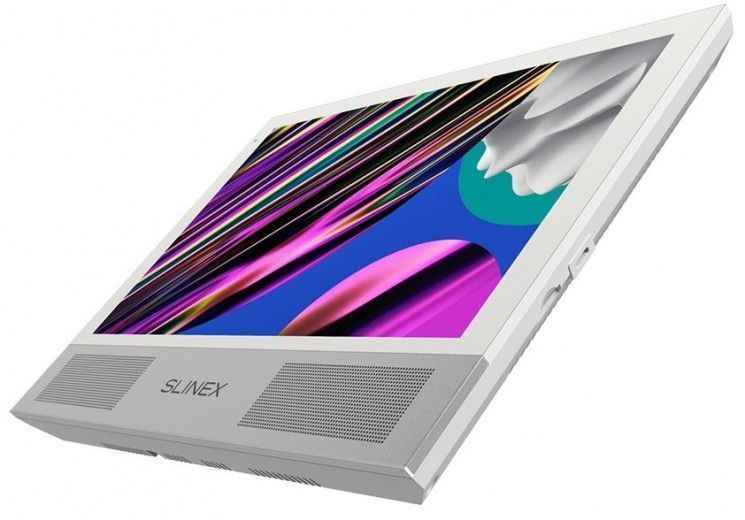 Відеодомофон Slinex Sonik 10, IPS 10", детектор руху, змінні панелі, білий RC_SONIK10_W фото