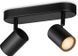 Светильник точечный накладной умный WiZ IMAGEO Spots, 2х5W, 2200-6500K, RGB, Wi-Fi, черный RC_929002659101 фото 7