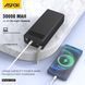 Повербанк Aspor A306 Fast Charge 30000mAh (USB-C/USB/Type-C/Lightning/22.5W)- чорний (900124) PR_900124 фото 4