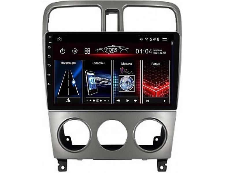 Штатна автомагнітола FORS.auto FS 4 PRO для Subaru Forester 2004-2008 FA_FS-4008 фото